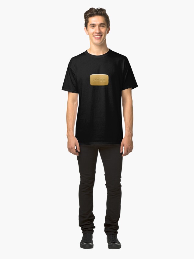 Alternate view of Arse biscuits!! Classic T-Shirt
