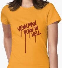 Venkman Burn in Hell Women's Fitted T-Shirt
