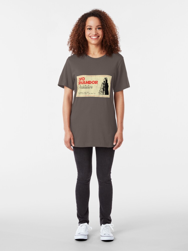 Alternate view of Ivo Shandor Architecture Slim Fit T-Shirt