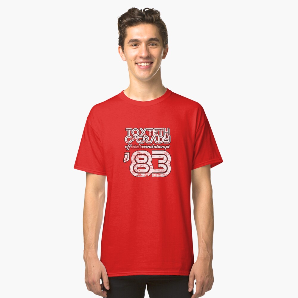 Toxteth O'Grady, official record attempt 1983 Classic T-Shirt