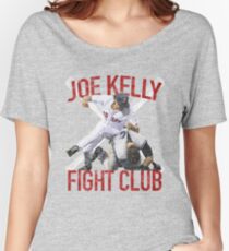 Vintage Joe Kelly Fight Boston Baseball Club T-Shirt Women's Relaxed Fit T-Shirt
