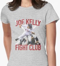 Vintage Joe Kelly Fight Boston Baseball Club T-Shirt Women's Fitted T-Shirt