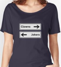Camiseta ancha para mujer Atrapados en el medio contigo