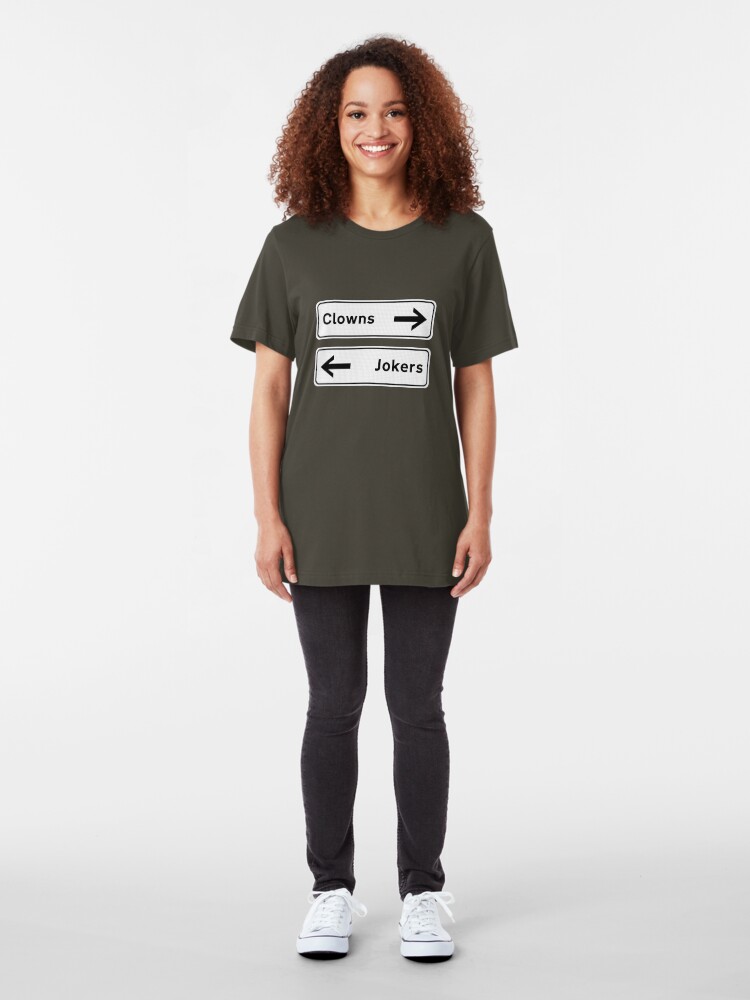 Alternate view of Stuck in the Middle With You Slim Fit T-Shirt