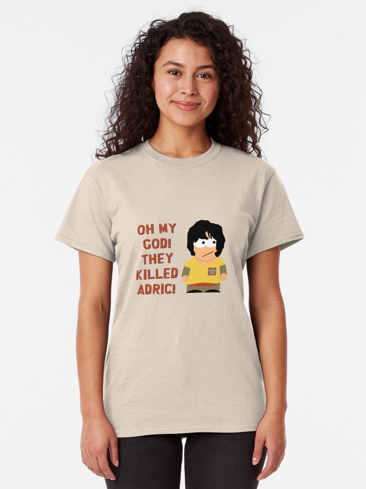 Alternate view of Oh My God! They Killed Adric! Classic T-Shirt