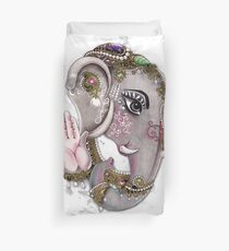 God of wisdom Ganesh Duvet Cover