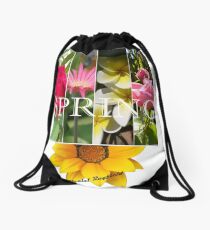 Calendar Cover Image Drawstring Bag