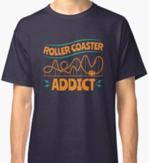 Roller Coaster Addict Classic T-Shirt