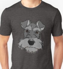 Adorable Miniature Schnauzer Unisex T-Shirt
