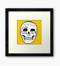 Post Malone Skull Tattoo Framed Print
