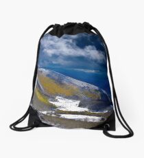 Early Snow Drawstring Bag