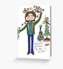 A very supernatural christmas! Greeting Card