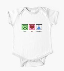 Peace Love Chemistry One Piece - Short Sleeve