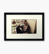 Relaxed Framed Print