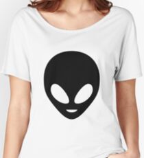 Alien Head Women's Relaxed Fit T-Shirt