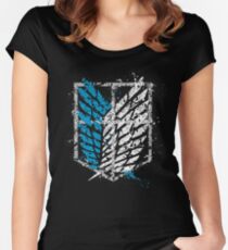 Attack on Titan - Wings of Liberty Women's Fitted Scoop T-Shirt