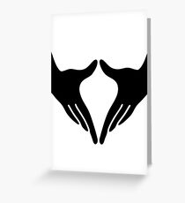 Yoga Yoni Mudra Greeting Card