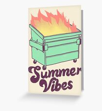 Summer Vibes Greeting Card