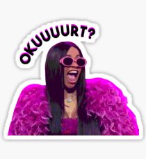 Okuuurt Cardi Sticker