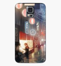 Funda/vinilo para Samsung Galaxy Noche en Tokio