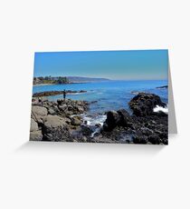crescent bay Greeting Card