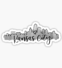 Kansas City Skyline Sticker