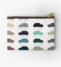 Austin Mini classic - 60's original car colours Studio Pouch