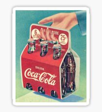 Pegatina Coca Cola Vintage