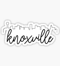 Knoxville Skyline Sticker
