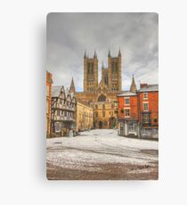 Lincoln Cathedral Canvas Print