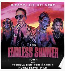 towo G Eazy The Endless Summer Tour 2018 Poster