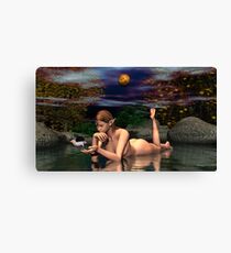 Tranquil Is The Night Canvas Print