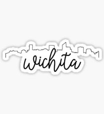 Wichita Skyline Sticker