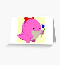 Guild Wars 2- Pink Quaggan Greeting Card