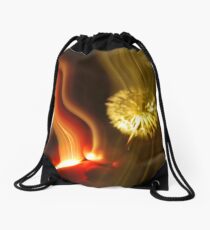 A blur Drawstring Bag