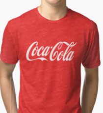 Coca Cola Logo Tri-blend T-Shirt