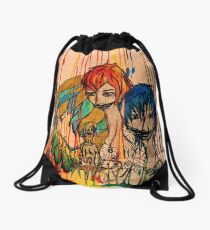 Clocks and Timepieces Drawstring Bag