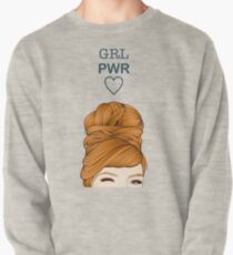 Mädchen macht Sweatshirt