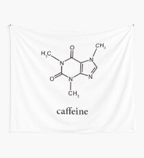 Caffeine Molecule Wall Tapestry