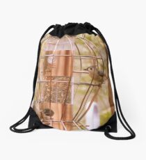 Busy Birdfeeder Drawstring Bag