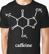 Koffein-Molekül Grafik T-Shirt