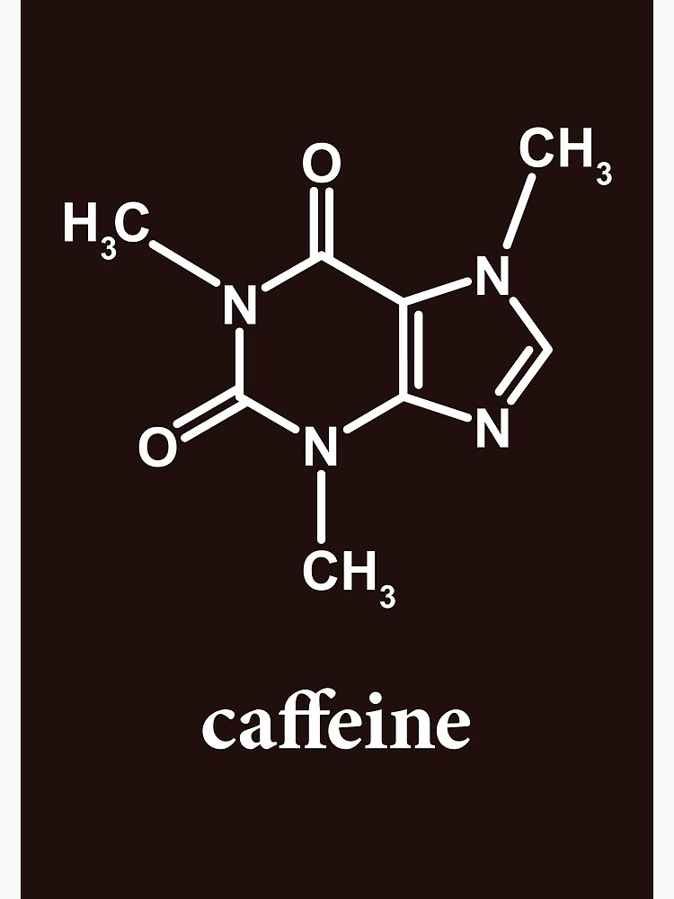 caffeine molecule structure density and boiling point