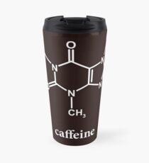 Caffeine Molecule Travel Mug