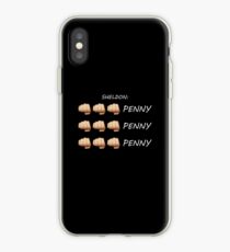 KNOCK KNOCK KNOCK PENNY 1 (WHITE) iPhone Case