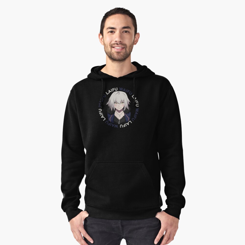  Waifu Anime Inspired Shirt Pullover Hoodie  by JaneFlame 