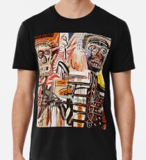 A vectorised Basquiat Men's Premium T-Shirt