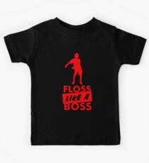 Floss wie ein Boss Kinder T-Shirt