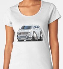 Cartoon retro car Women's Premium T-Shirt