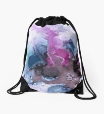 Abstrakte Aquarellmalerei Rucksackbeutel