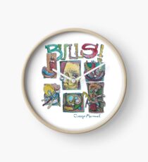 Bulls! Clock